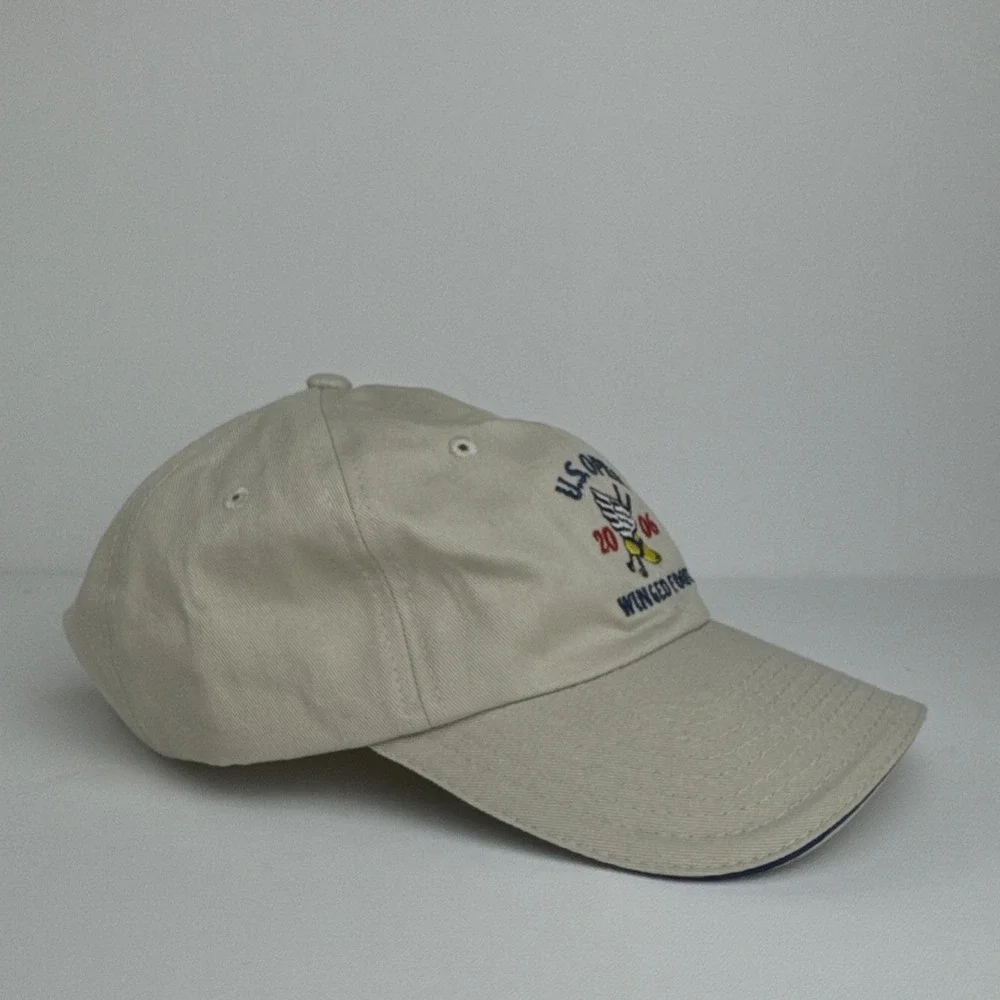 US‎ Open Winged Foot 2006 Golf Baseball Cap Hat Beige Adjustable USGA - Picture 2 of 7